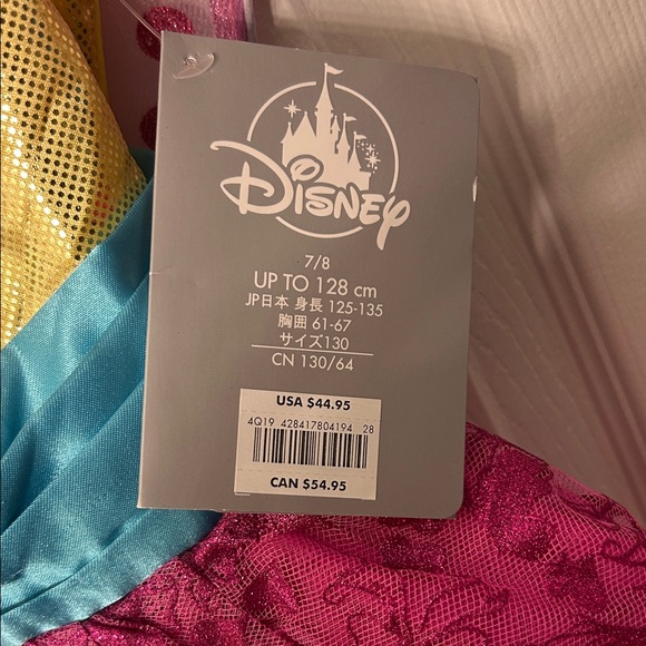 Disney Fancy Nancy Pink and Yellow Costume - Picture 3 of 7